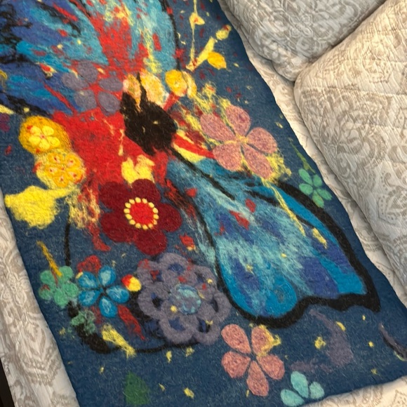 Wool felt rug - Picture 2 of 7